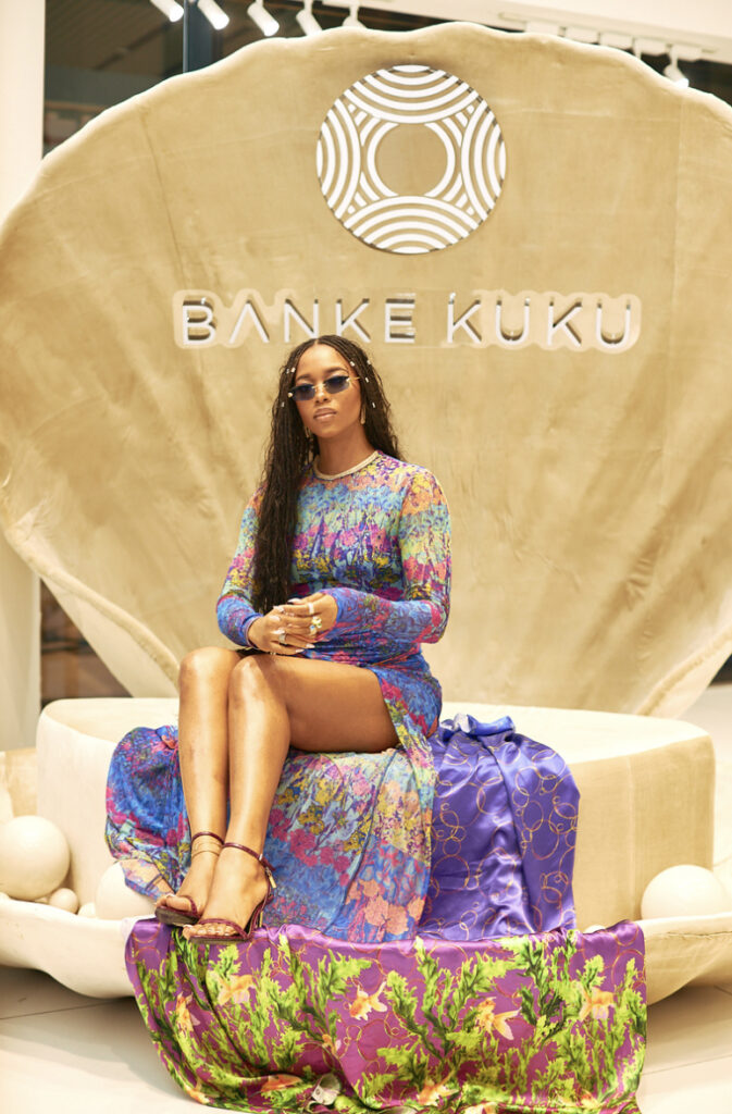 Angel Obasi Style Connaisseur at Banke Kuku SS25 Oceans Show