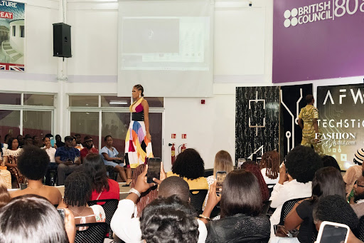 Stunning Fashionistas in Accra Enjoy the Future of Fashion at TechStitched Ghana 2025